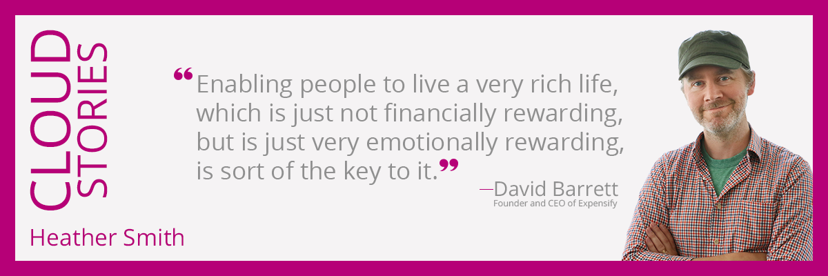 Enabling people to live a very rich life, which is just not financially rewarding, but is just very emotionally rewarding, is sort of the key to it.