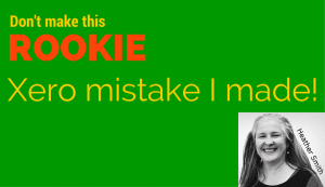 Dont make this rookie Xero mistake I made