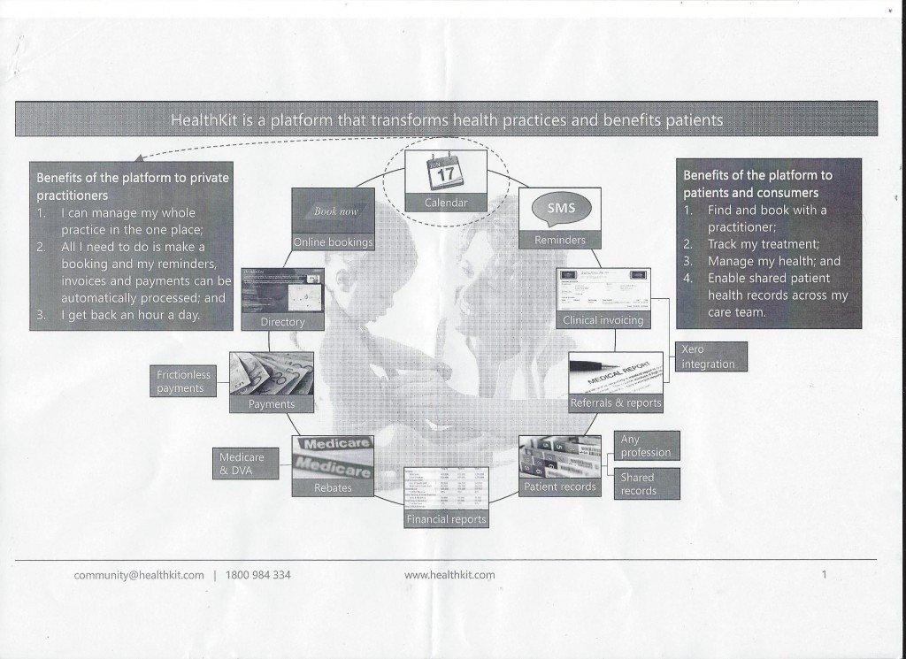 Xero and HealthKit integration